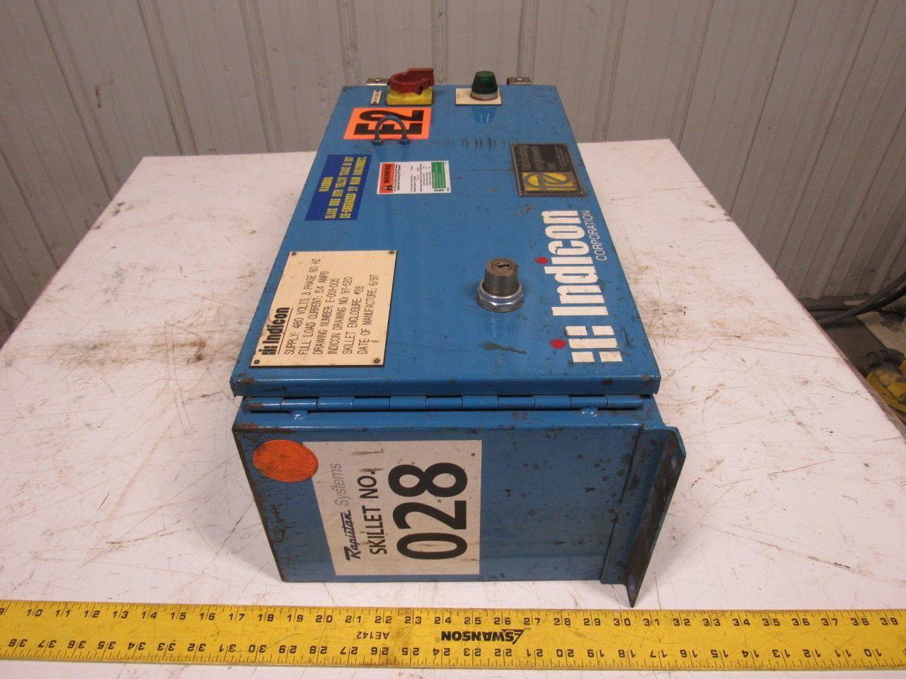 RAPISTAN 480V 5.4AMP Conveyor Machine Controller W/Reversing Starter Control Box