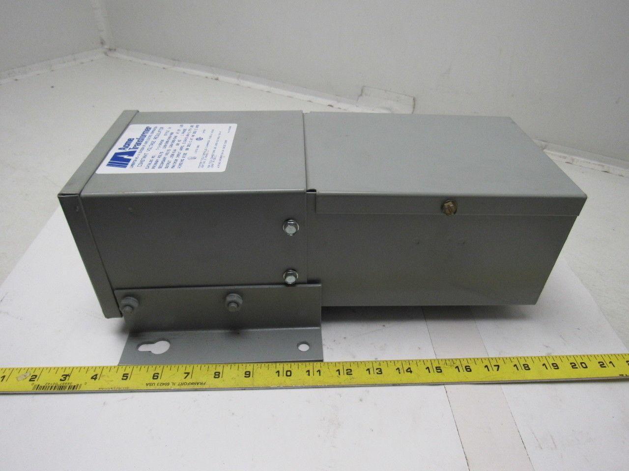 Acme T-1-69430 .250KVA Constant Voltage Transformer 120-480V Pri 120-240 V Sec