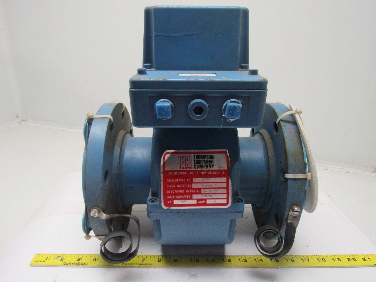 FISCHER PORTER X3311AEE15P1E2FA1132XOAABC1 100MM Flow Meter 1056GPM Max PTFE
