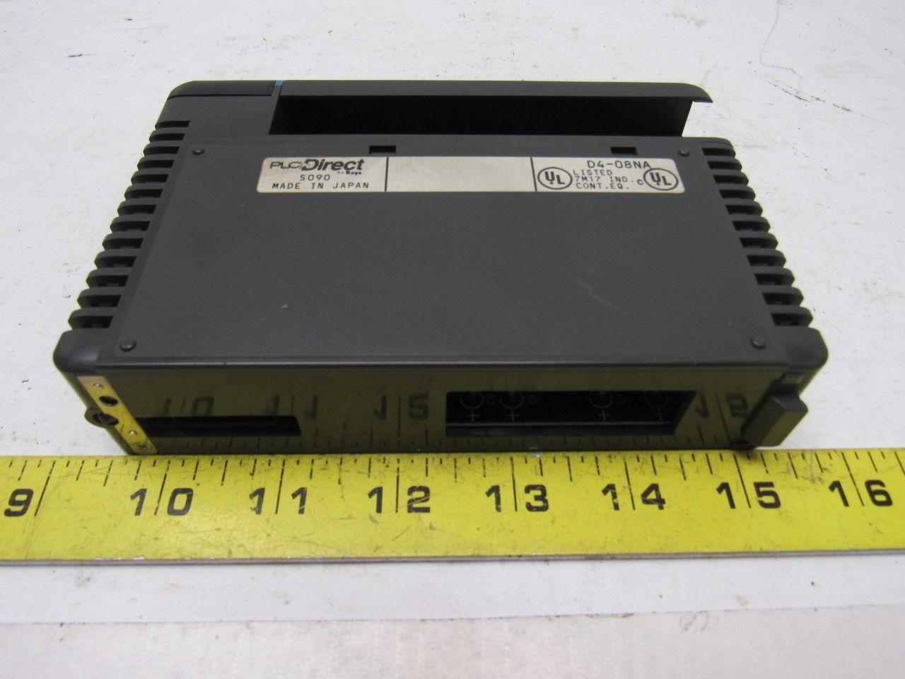 PLC Direct D4-08NA 8 Point Input Module 120-240V