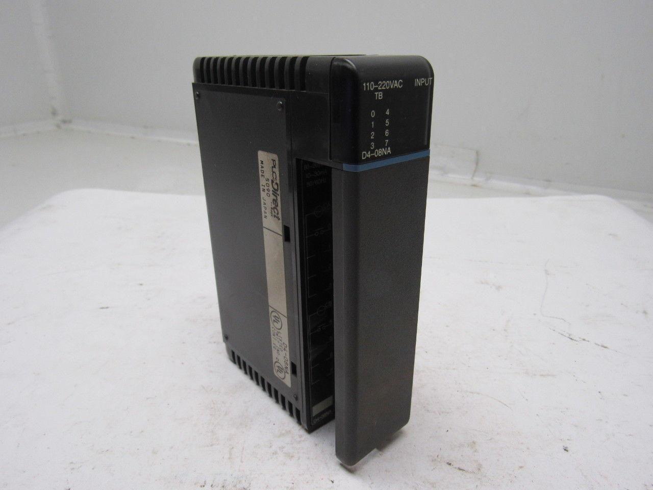PLC Direct D4-08NA 8 Point Input Module 120-240V