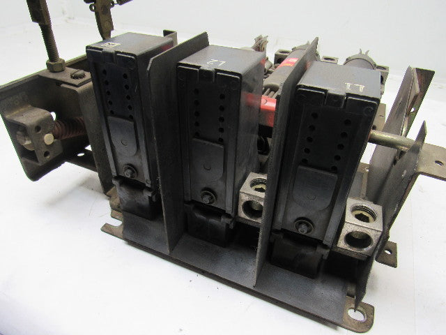 Square D CLass 9422 Type TF-2 125A Disconnect Switch Flange Mount & Handle