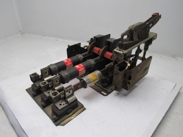 Square D CLass 9422 Type TF-2 125A Disconnect Switch Flange Mount & Handle