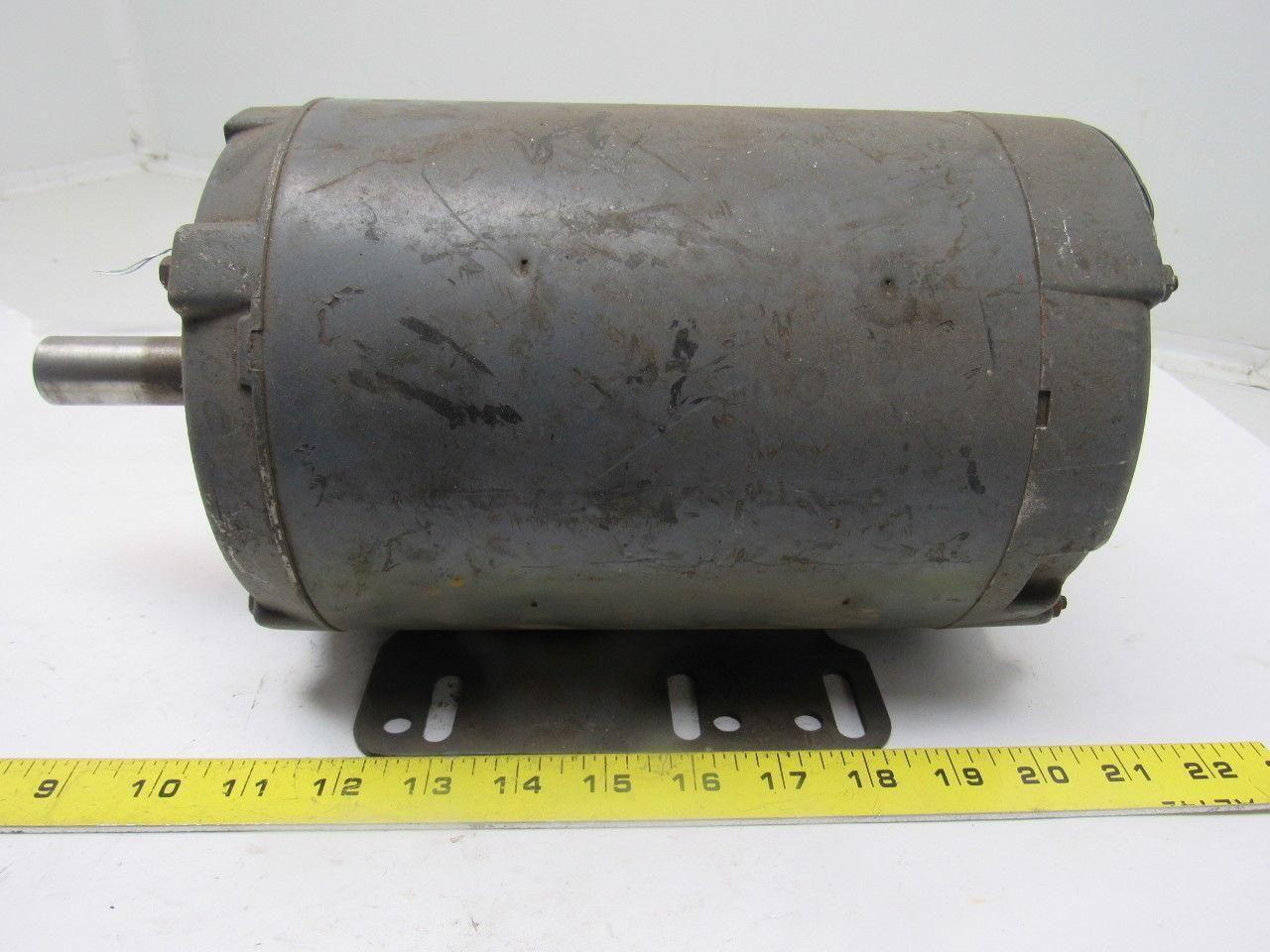 Magnetek 10-349272 R120 1HP Electric Motor 208-230/460V 1140RPM 3PH N145T Frame