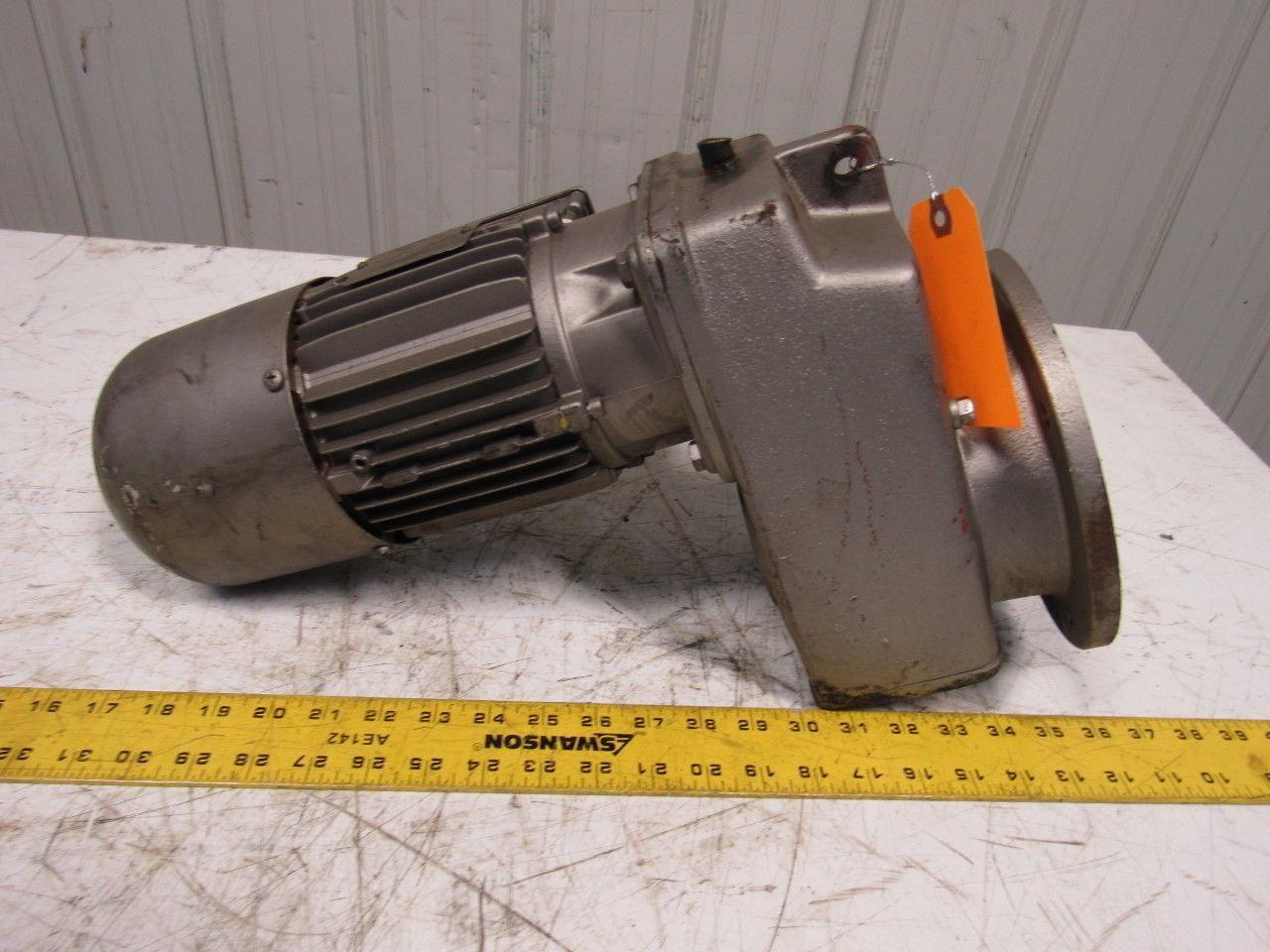 Nord Drive Systems 1282AFB-71S/4 BRE5 46.19:1 Ratio 1/3Hp Gear Speed Reducer