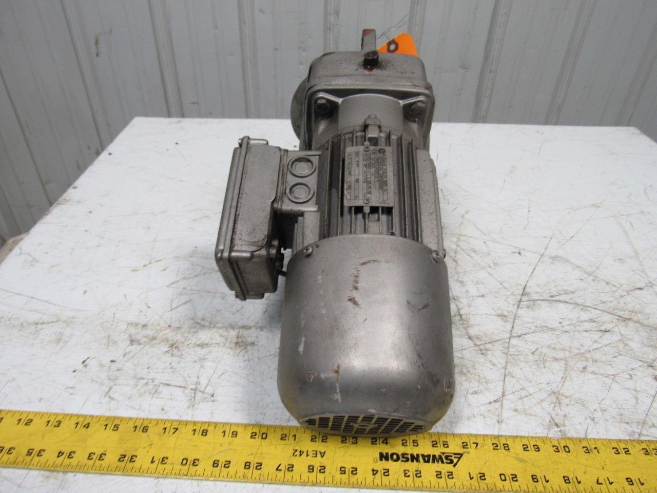 Nord Drive Systems 1282AFB-71S/4 BRE5 46.19:1 Ratio 1/3Hp Gear Speed Reducer
