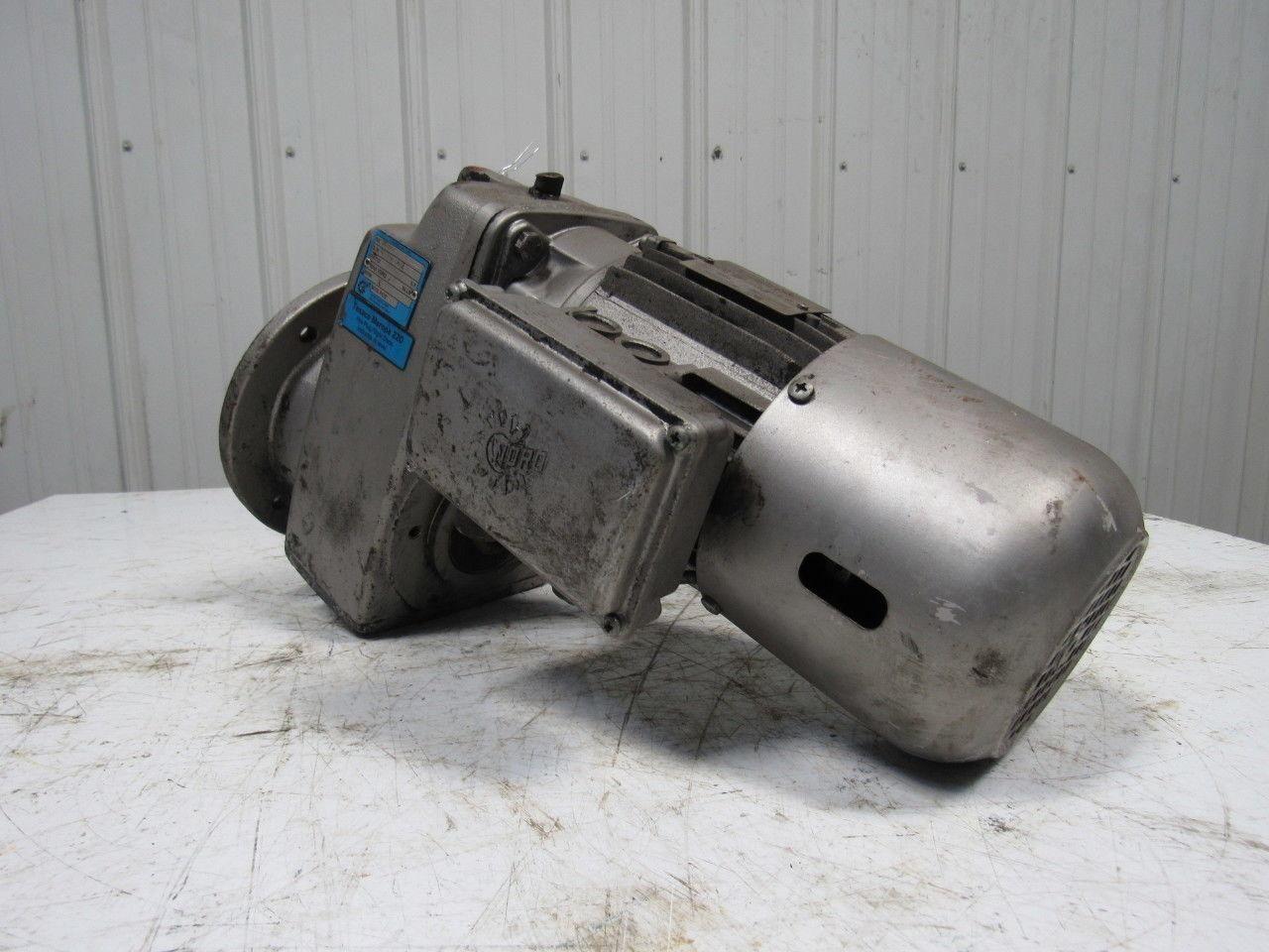 Nord Drive Systems 1282AFB-71S/4 BRE5 46.19:1 Ratio 1/3Hp Gear Speed Reducer