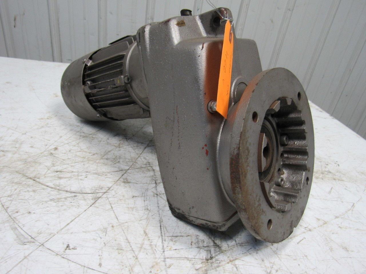 Nord Drive Systems 1282AFB-71S/4 BRE5 46.19:1 Ratio 1/3Hp Gear Speed Reducer