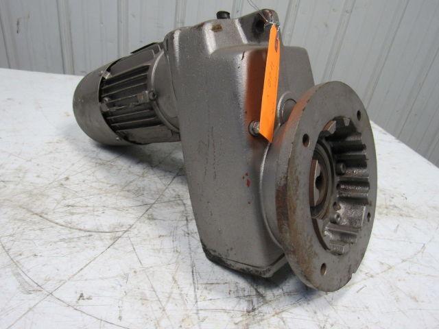 Nord Drive Systems 1282AFB-71S/4 BRE5 46.19:1 Ratio 1/3Hp Gear Speed Reducer
