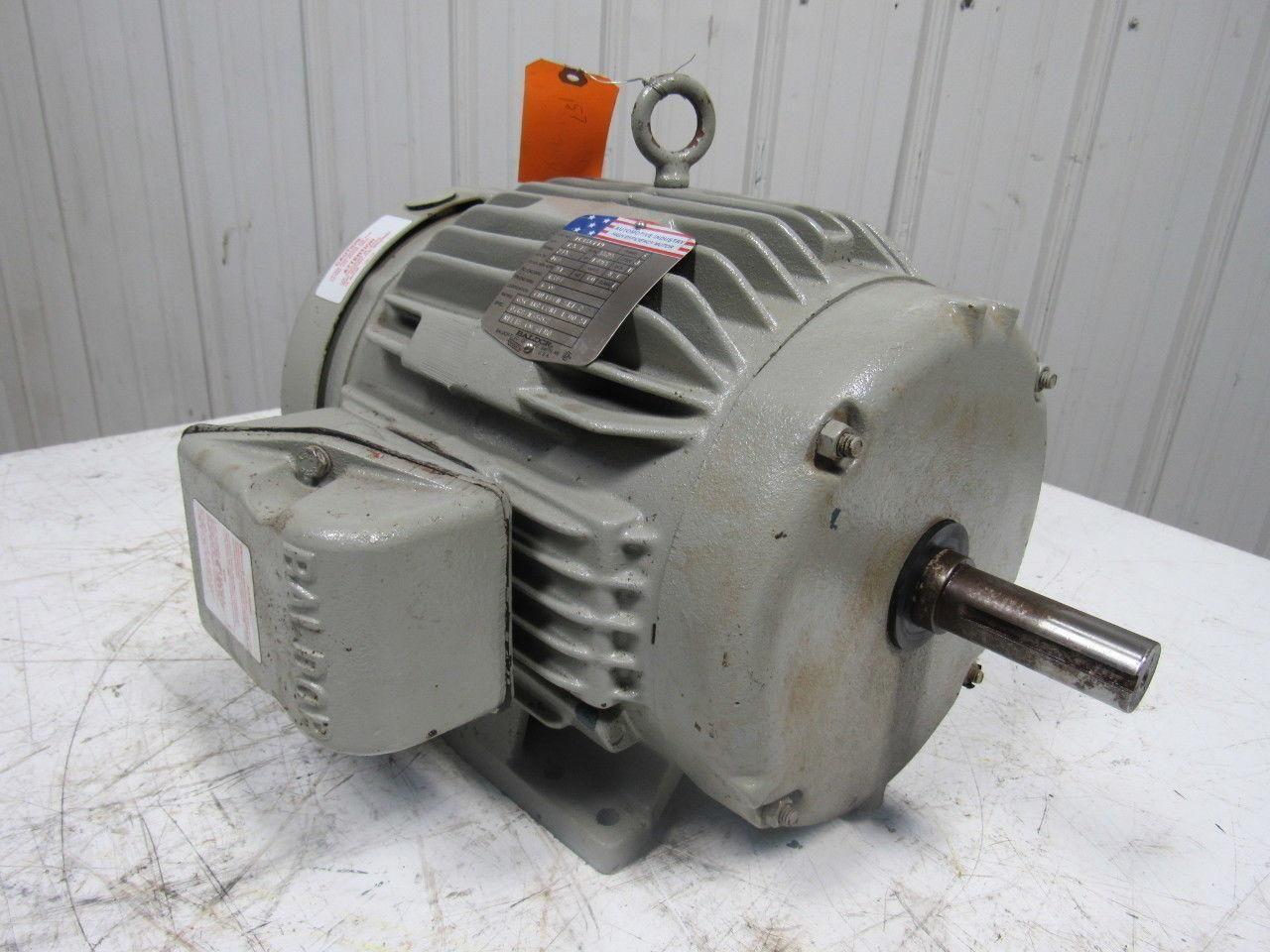 Baldor 1G356719 7-1/2HP Automotive Industry Electric Motor 460V 3245RPM 215Frame