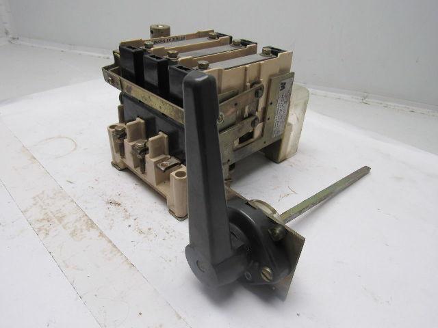 Hubbell USF-B13M 125A Ui 1000V Ue 660V Fused Disconnect W/Door Handle