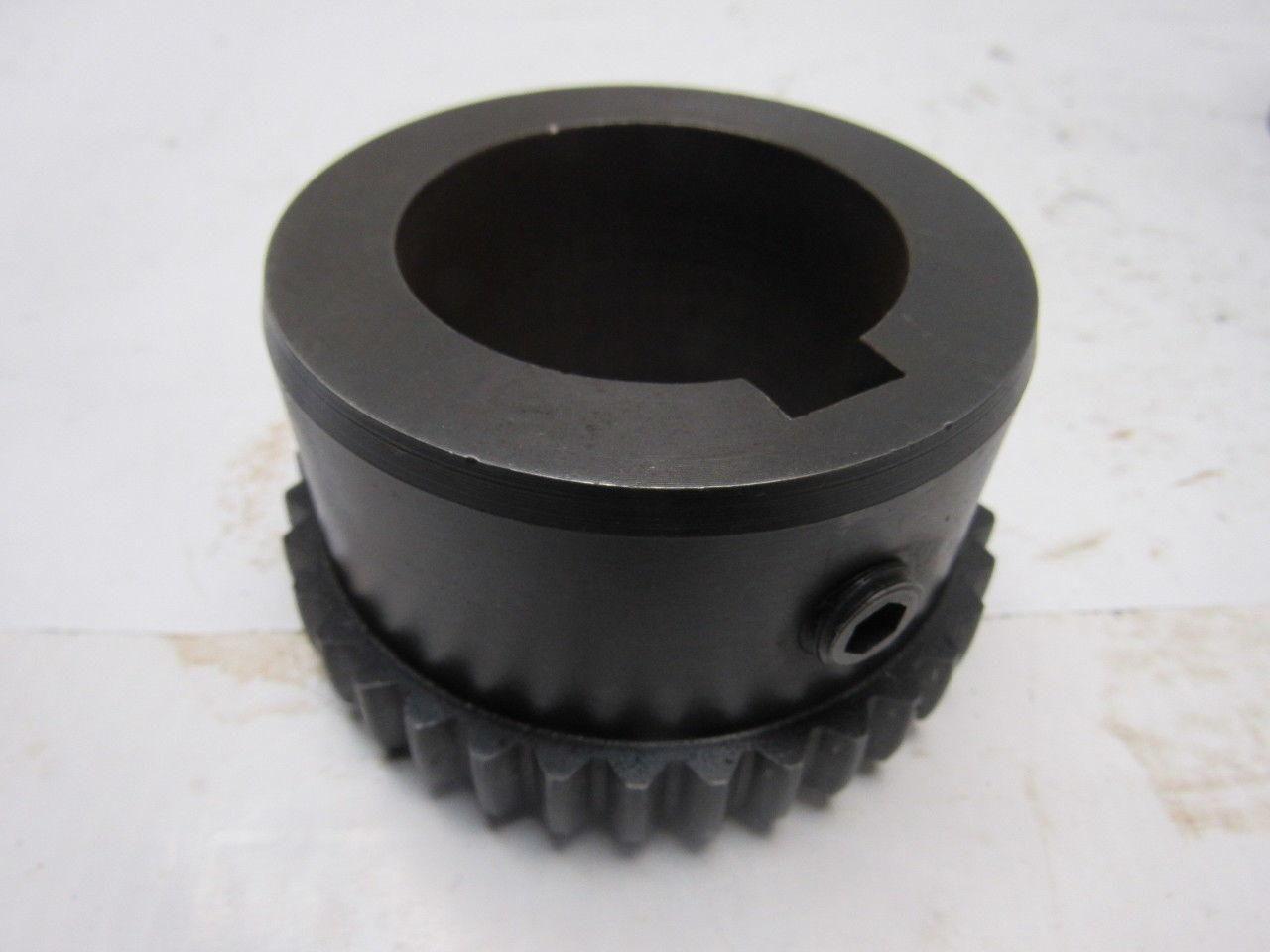 Waldron Gear Size 2-1/8 Powerlign Coupling Assembly 1-5/8" & 2-1/8"Keyed Bore