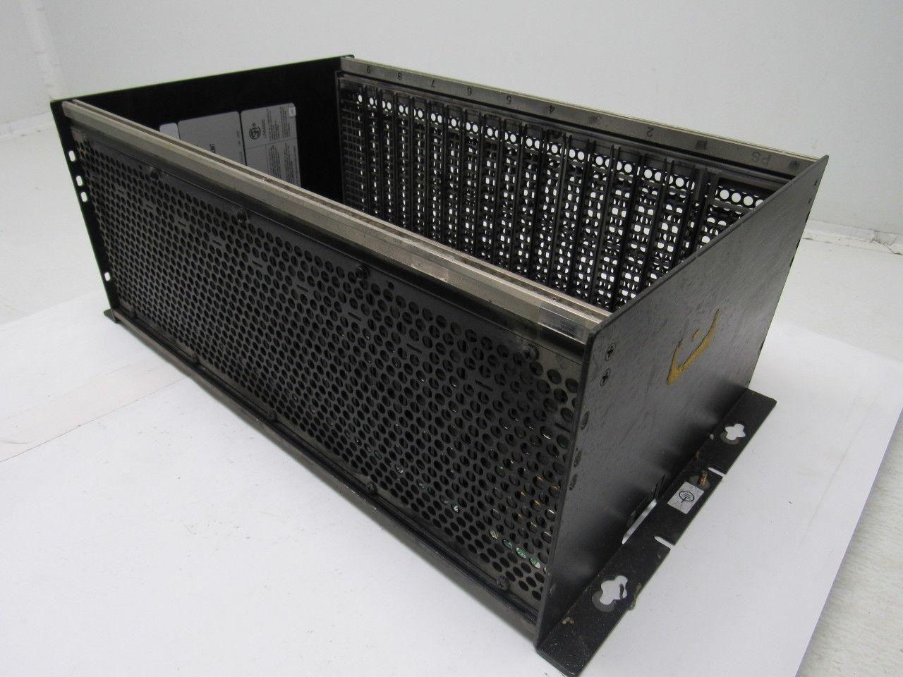 GE Fanuc IC697CHS782E 17 Slot Rack Rear Mount Chassis