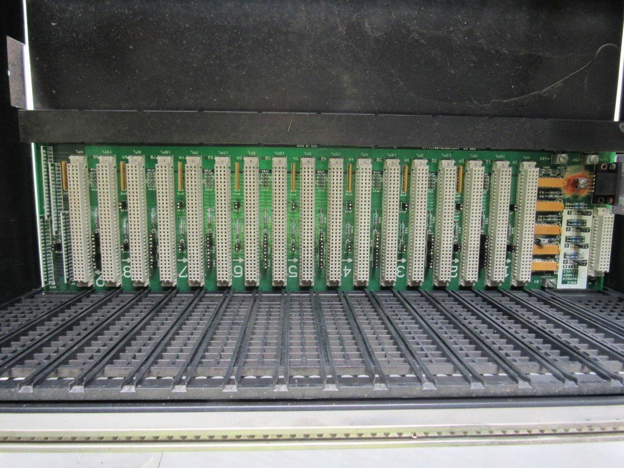 GE Fanuc IC697CHS782E 17 Slot Rack Rear Mount Chassis