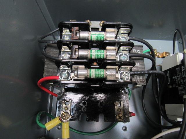Square D SK250G1 Ser A Class 9070 Transformer Disconnect 230/460V Pri 115V Sec.