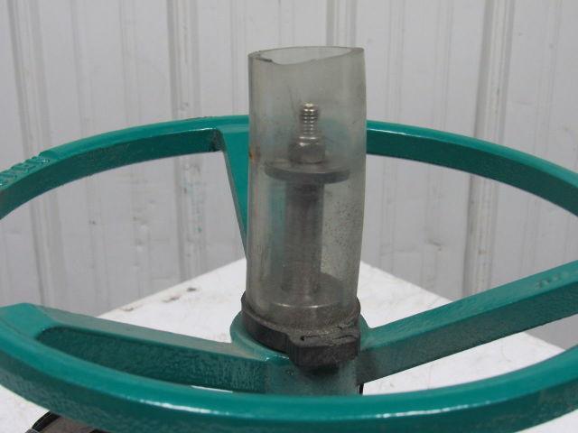TruTech 4CAHC-CA-A-2 Hand Operated Rubber Diaphragm Valve 4" Flanged 150PSI