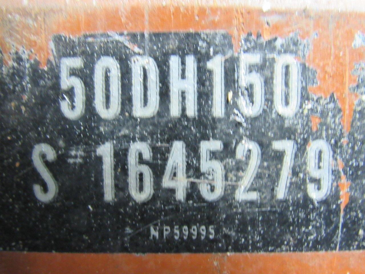 50-DH-150 Fiberglass Clad 2000 AMP 500V Arc Chute Air Breaker
