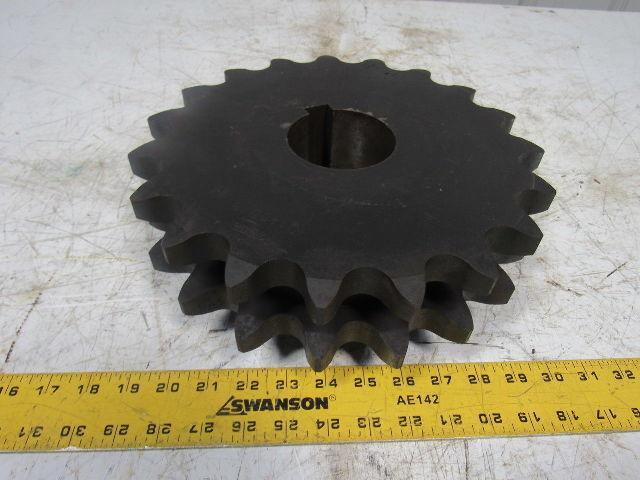 Martin 14019BH 19 Tooth Double Row Sprocket 3" Keyed Bore