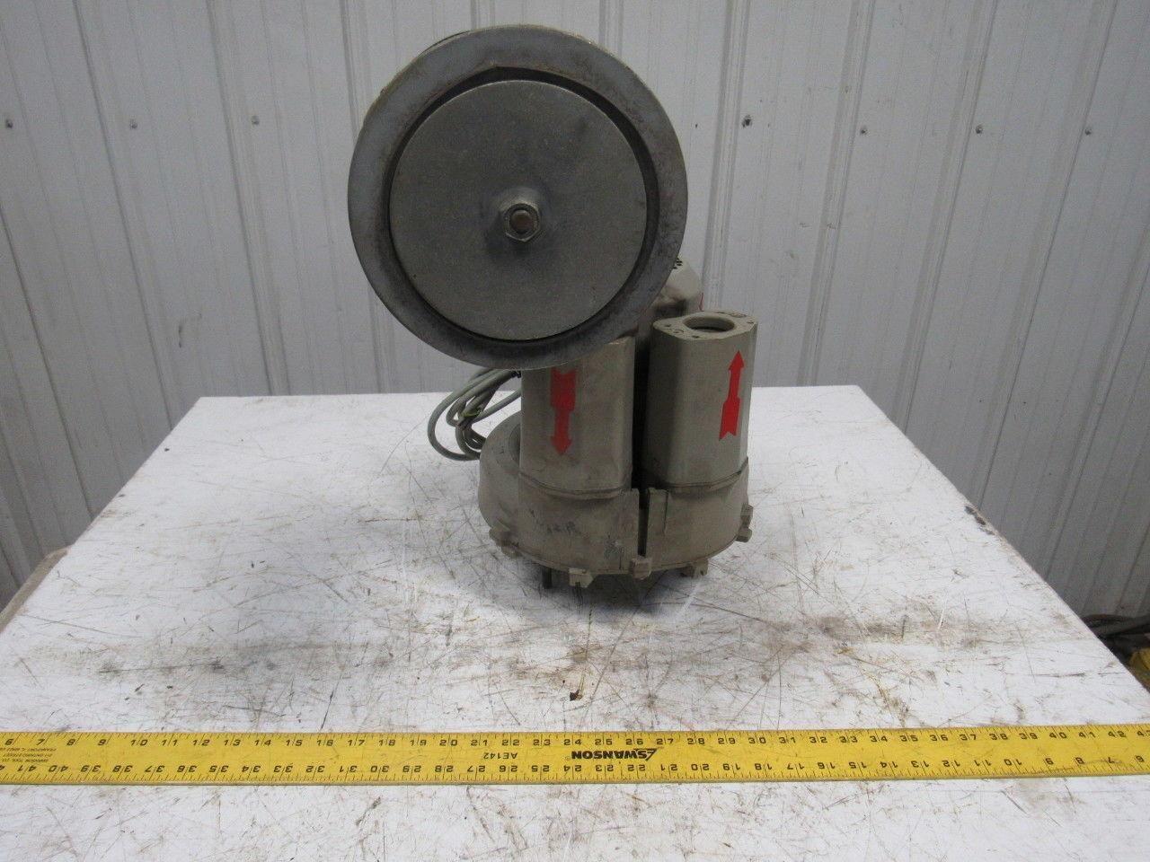 SIEMENS ELMO-G G2BH1403 Vacuum Blower 60Hz 380Y 3420 UpM .9kW