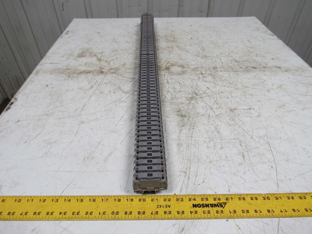 Entrelec 011537805 M10/16 Fuse Holder Terminal Block Din Rail Mount Lot of 60