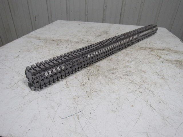 Entrelec 011537805 M10/16 Fuse Holder Terminal Block Din Rail Mount Lot of 60