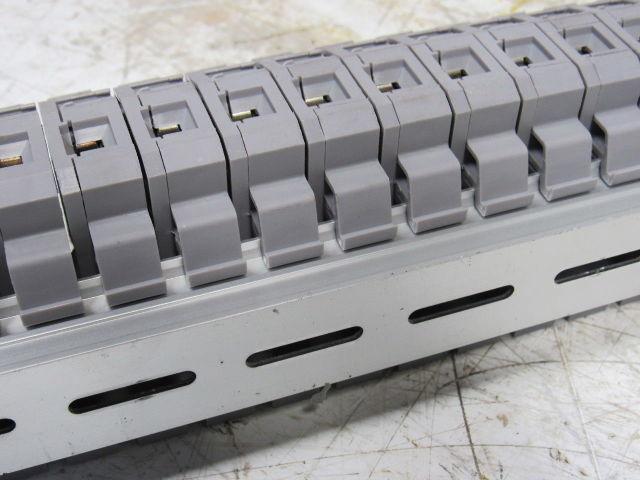 Entrelec 011537805 M10/16 Fuse Holder Terminal Block Din Rail Mount Lot of 60