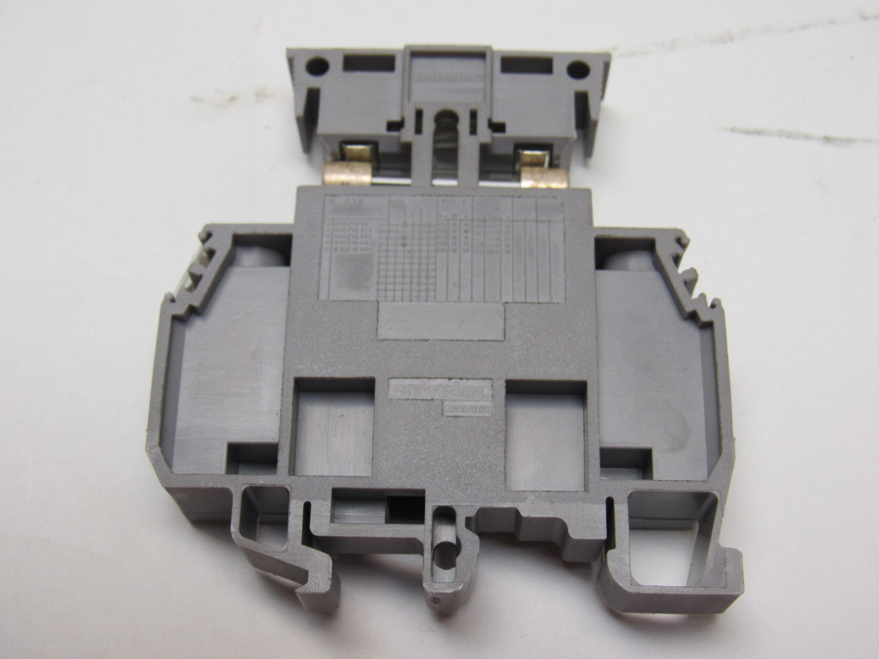 Entrelec 011537805 M10/16 Fuse Holder Terminal Block Din Rail Mount Lot of 50