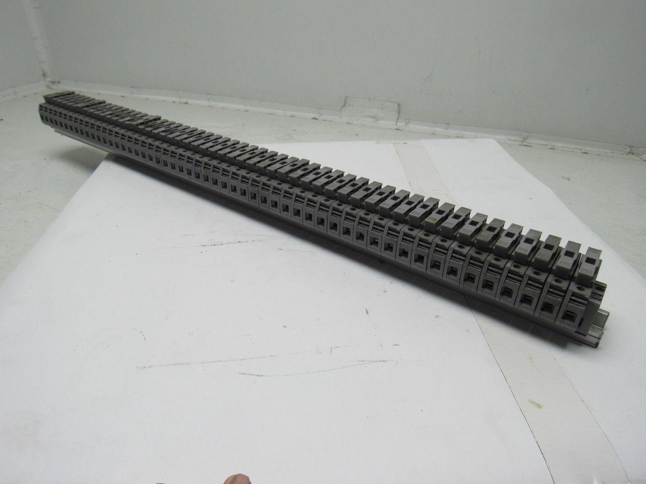 Entrelec 011537805 M10/16 Fuse Holder Terminal Block Din Rail Mount Lot of 50