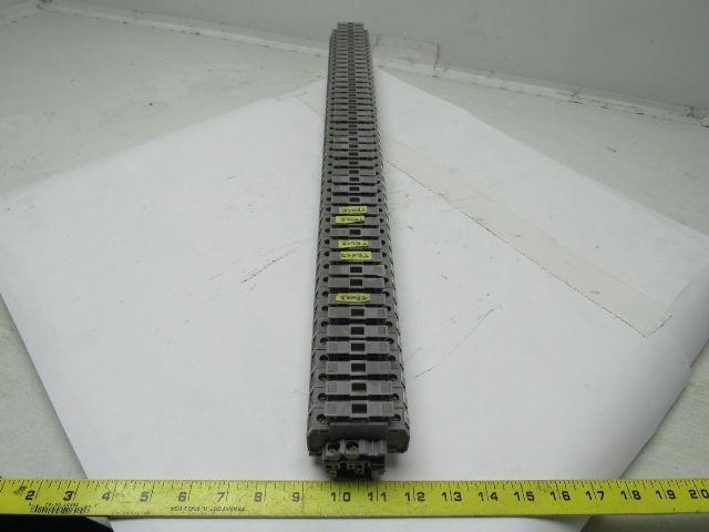 Entrelec 011537805 M10/16 Fuse Holder Terminal Block Din Rail Mount Lot of 45