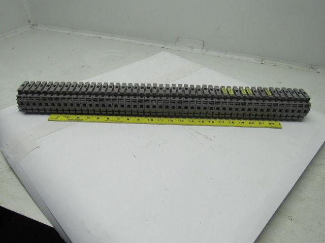 Entrelec 011537805 M10/16 Fuse Holder Terminal Block Din Rail Mount Lot of 45