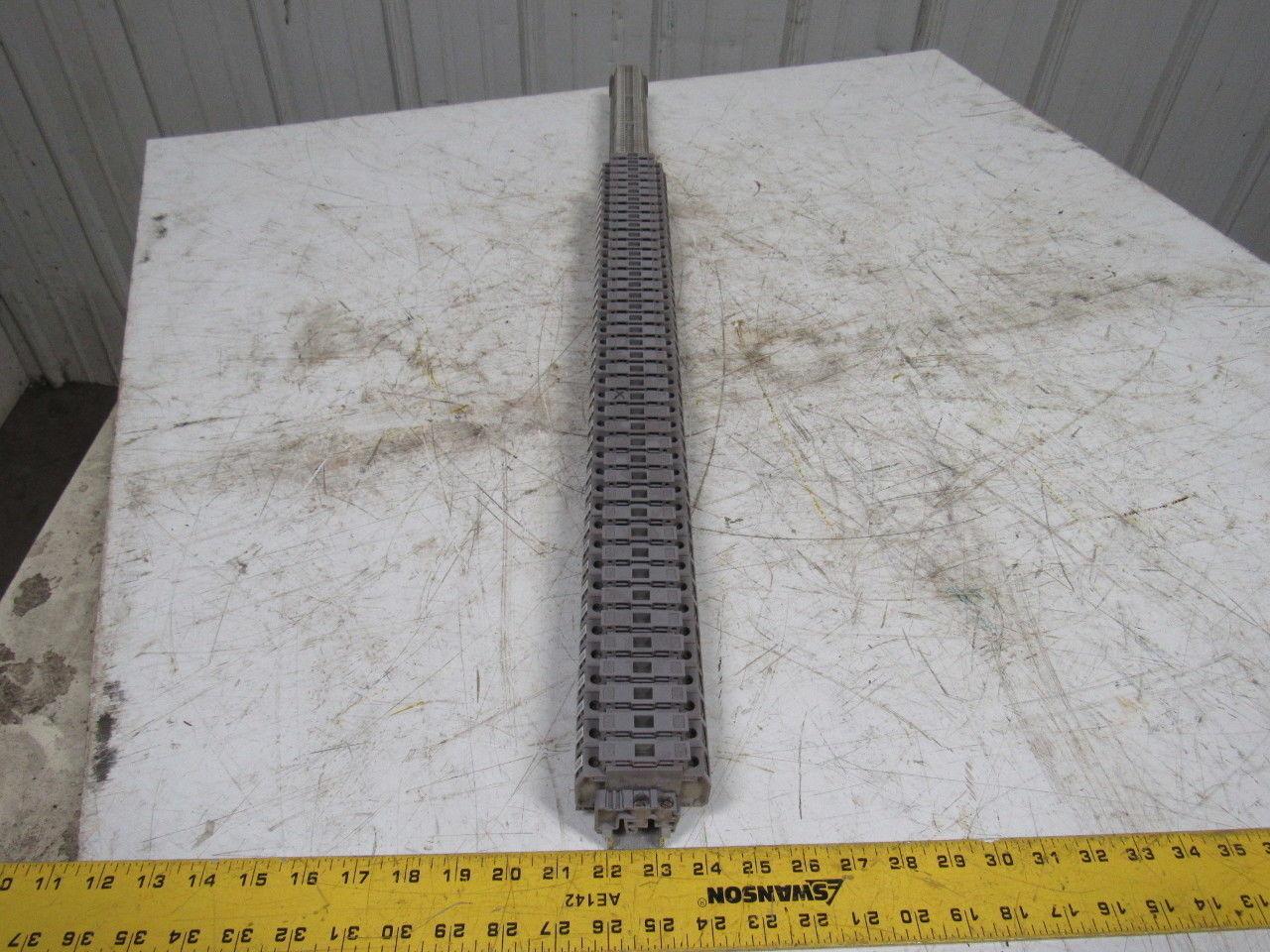 Entrelec 011537805 M10/16 Fuse Holder Terminal Block Din Rail Mount Lot of 42