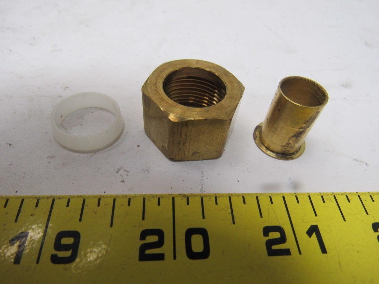 PARKER FLUID FAST-STOR Hose Assembly Kit Fluid Connector Lot/17 NIB