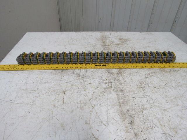 Entretec M10/10 & M4/8S Fuse Ground Terminal Block Din Rail Strip 34" Long