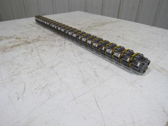 Entretec M10/10 & M4/8S Fuse Ground Terminal Block Din Rail Strip 34" Long