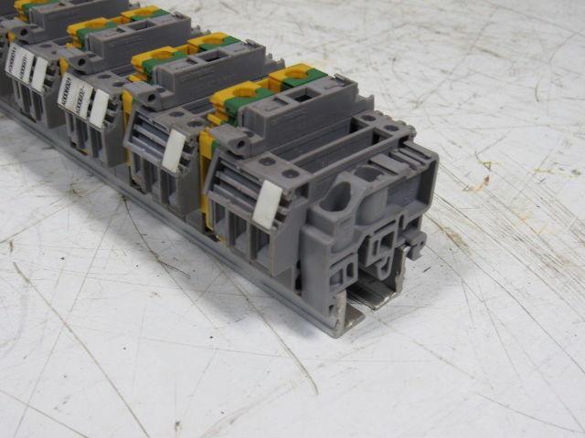 Entretec M10/10 & M4/8S Fuse Ground Terminal Block Din Rail Strip 34" Long