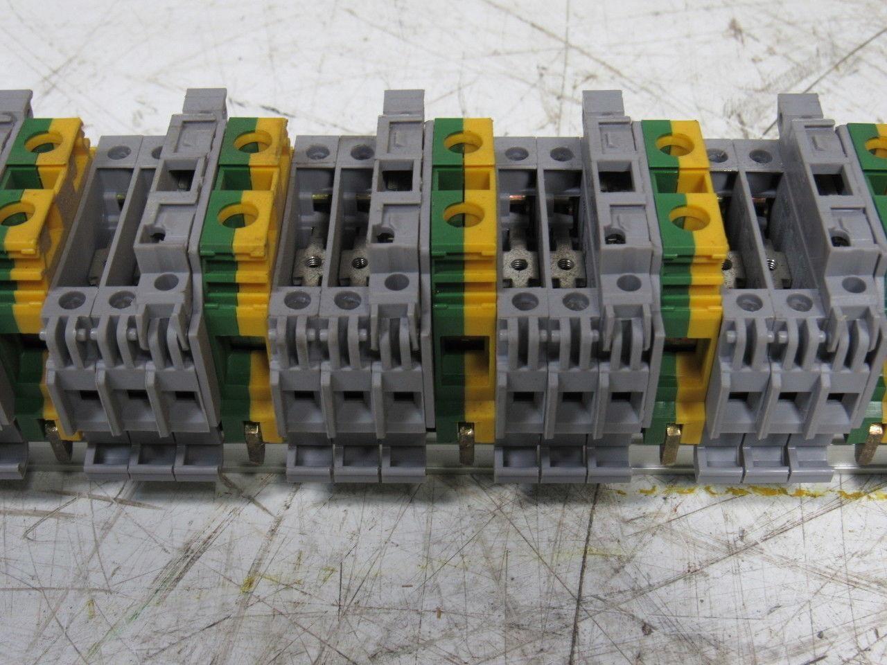 Entretec M10/10 & M4/8S Fuse Ground Terminal Block Din Rail Strip 34" Long