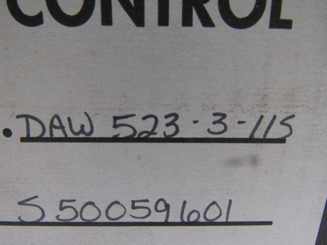 Mercoid DAW-523-3-115 Pressure Switch 120V/240V Rain Proof Enclosure