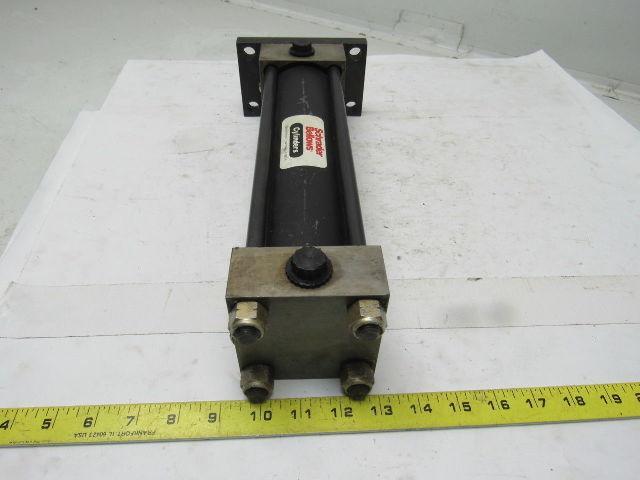 Schrader Bellows Pneumatic Air Cylinder 2-3/4" Bore 8-1/2" Stroke
