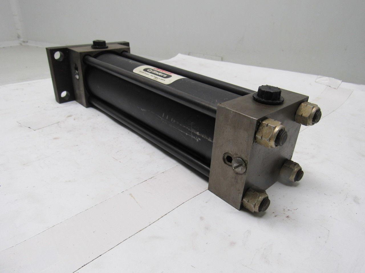 Schrader Bellows Pneumatic Air Cylinder 2-3/4" Bore 8-1/2" Stroke