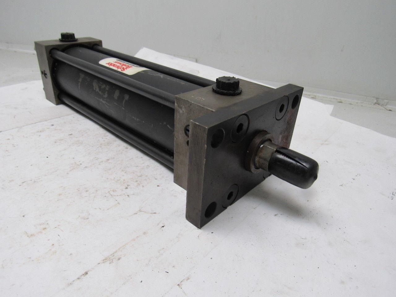 Schrader Bellows Pneumatic Air Cylinder 2-3/4" Bore 8-1/2" Stroke