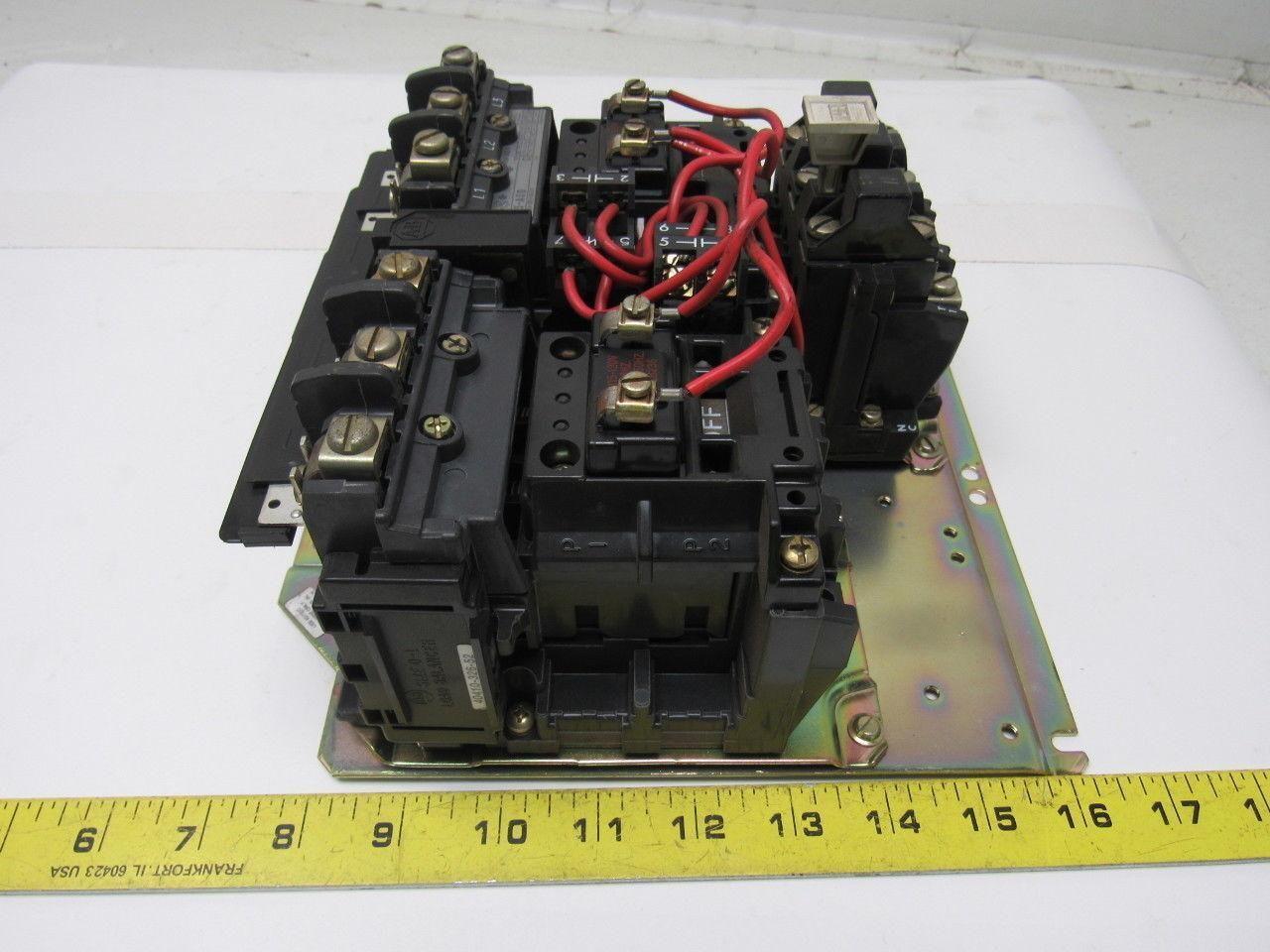A-B Allen Bradley 505-AOD Series C Reversing Motor Starter W/Overload Size 0
