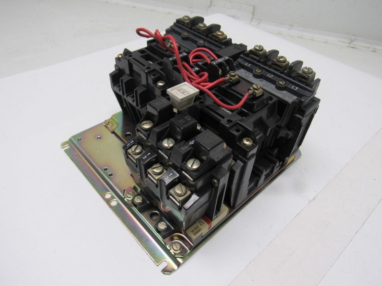 A-B Allen Bradley 505-AOD Series C Reversing Motor Starter W/Overload Size 0