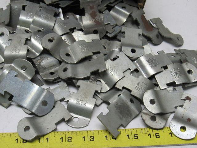 Cooper B-2009 B-Line 3/4" Conduit to Strut Clamp 134 Set of 2 NO BOLT or NUT