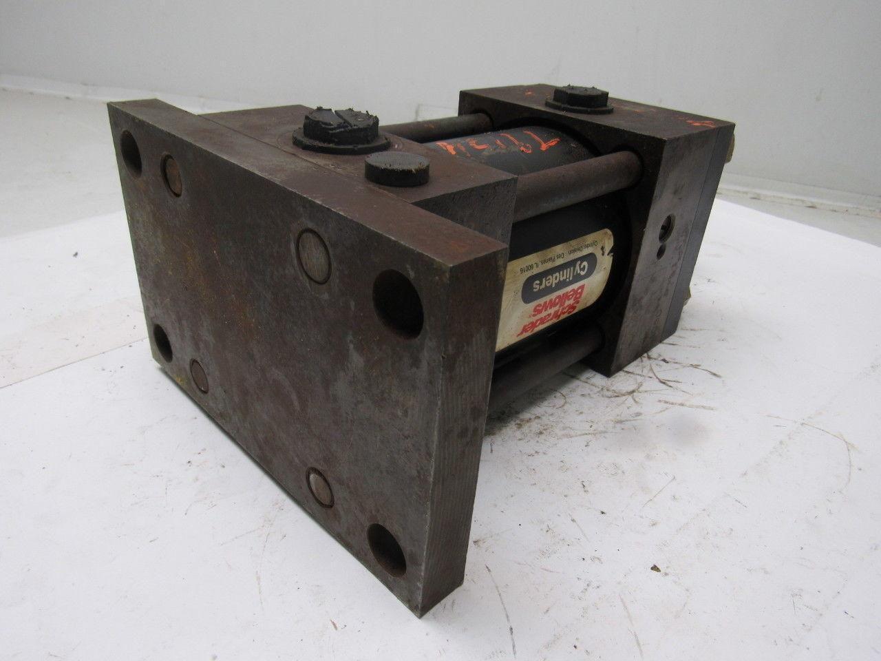Schrader Bellows Hydraulic Cylinder 3-1/4" Bore 2" Stroke