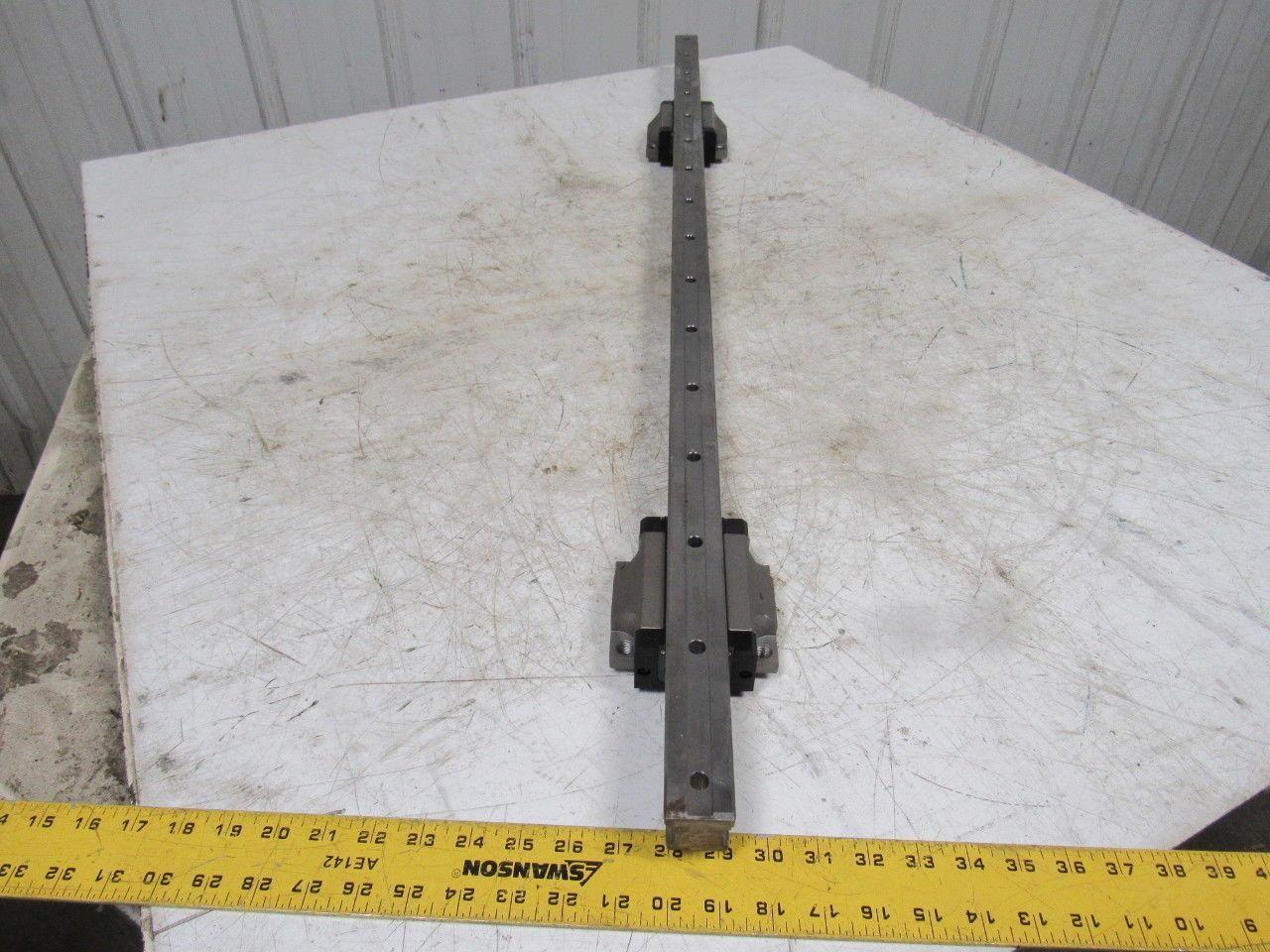 Star 1651-312-10 48-3/4" (1238.25mm) Long Linear Rail W/2 Bearing Blocks NEW
