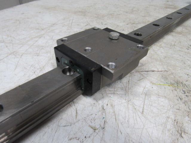 Star 1651-312-10 48-3/4" (1238.25mm) Long Linear Rail W/2 Bearing Blocks NEW