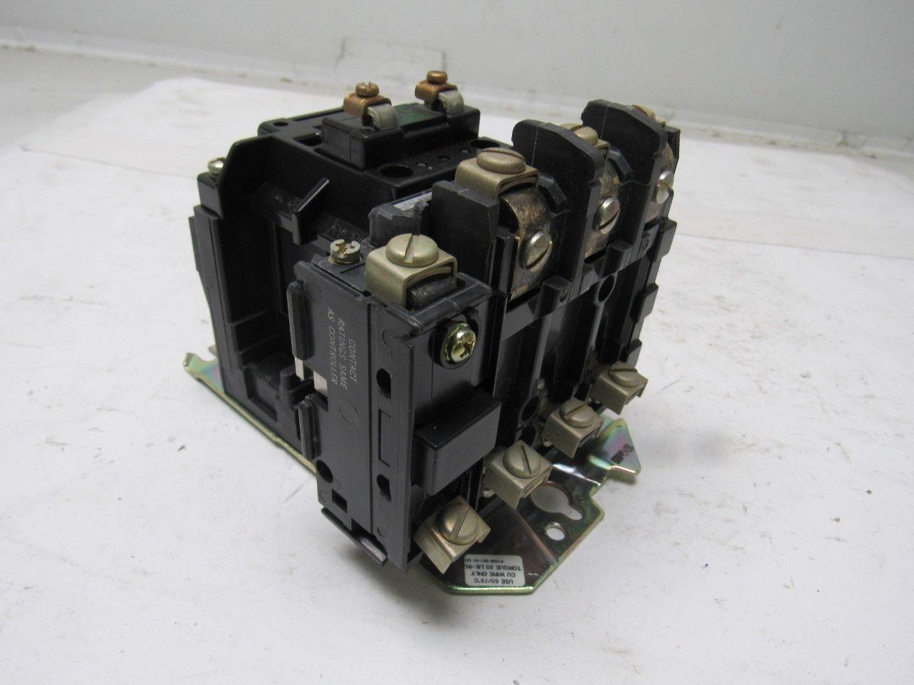 A-B Allen Bradley 500-B0A94 Series B AC Contactor 230-240V Coil 50/60 HZ Size 1