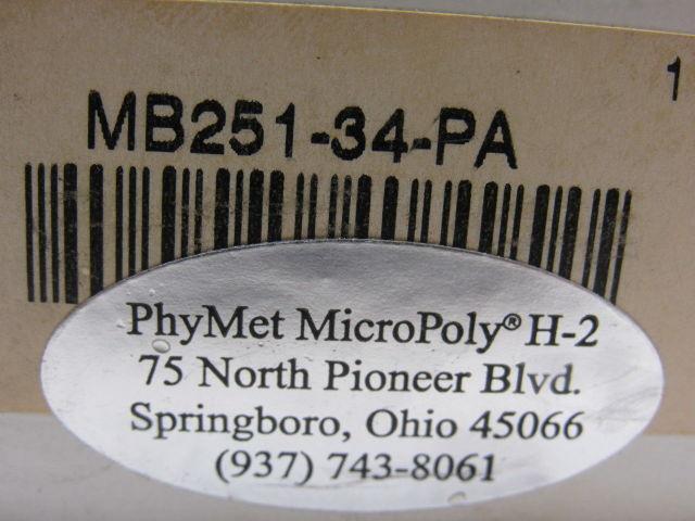 MB NYLA-K MB251-34-PA Precision Mounted Ball Bearing Insert 1-1/4" ID
