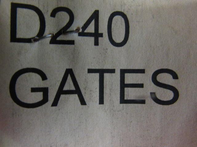Gates D240 High Power II V-Belt Rib Top