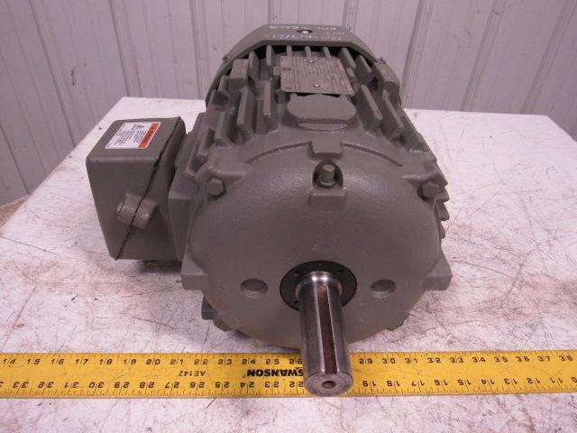 General Electric DBL Shaft 7.5 Hp Electric Motor 230/460V 213TZ Frame 1750RPM